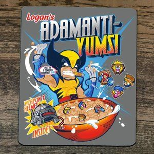 Mouse Pad‎ Logans Adamanti Yums Cereal Wolverine